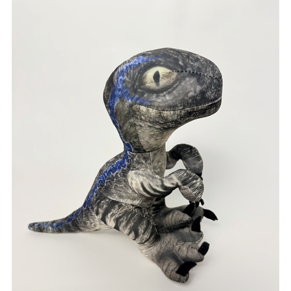 Universal Studios Jurassic World Blue Baby Raptor Cutie Dino 8" Plush Dinosaur